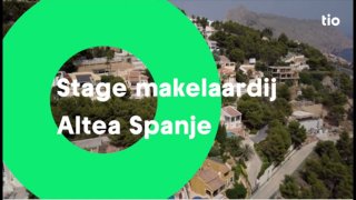 Stage lopen bij een makelaarskantoor in Spanje