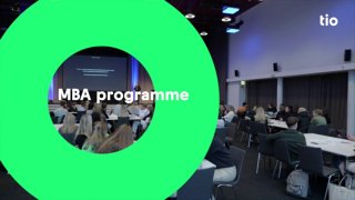 Master of Business Administration programme @TioBusinessSchool